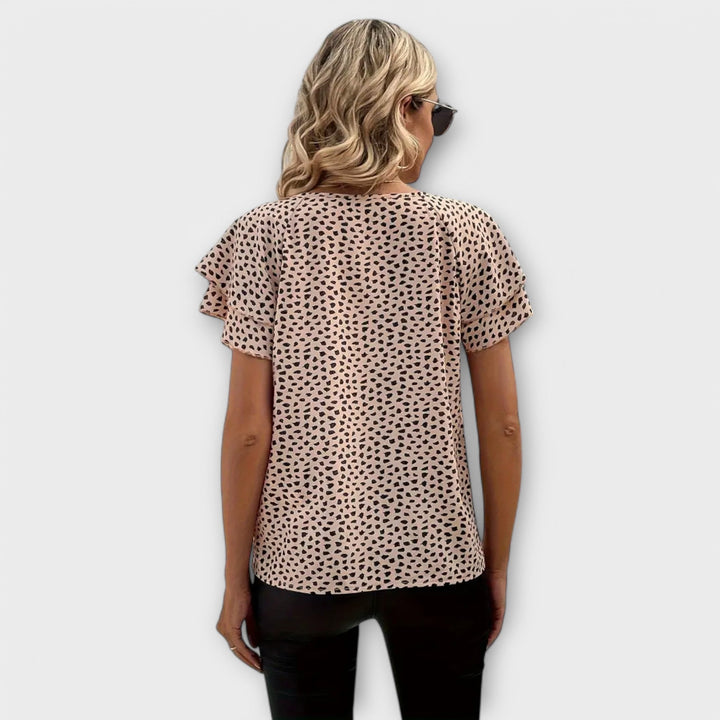 Sophie | Vibrant Ruffle Blouse