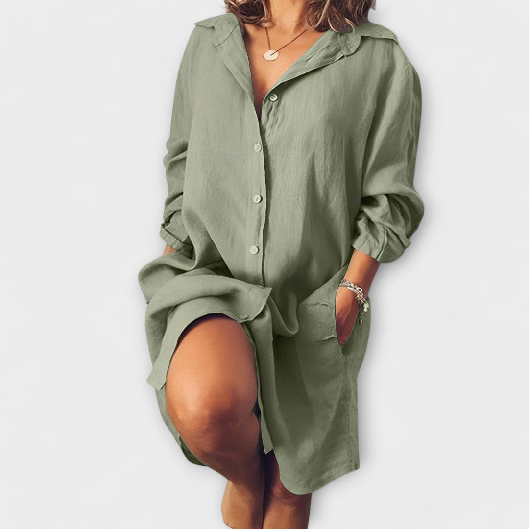 Sophie | Timeless Linen Blouse