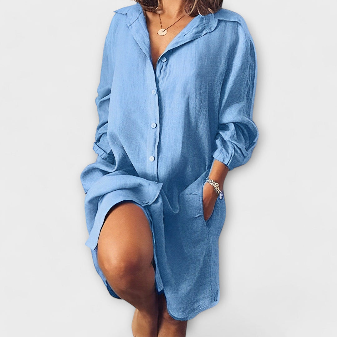 Sophie | Timeless Linen Blouse