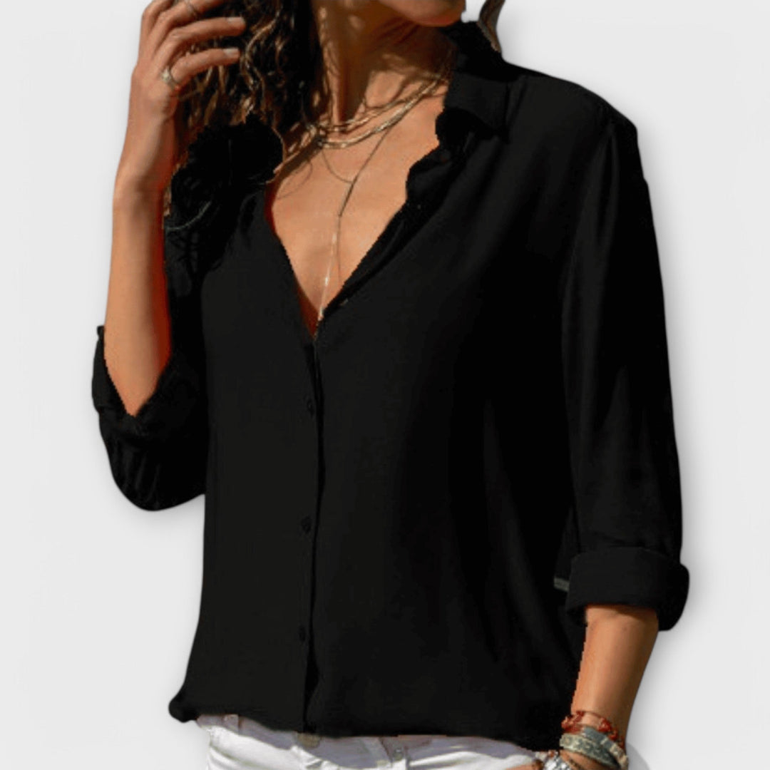 Clara | Elegant Comfort Blouse