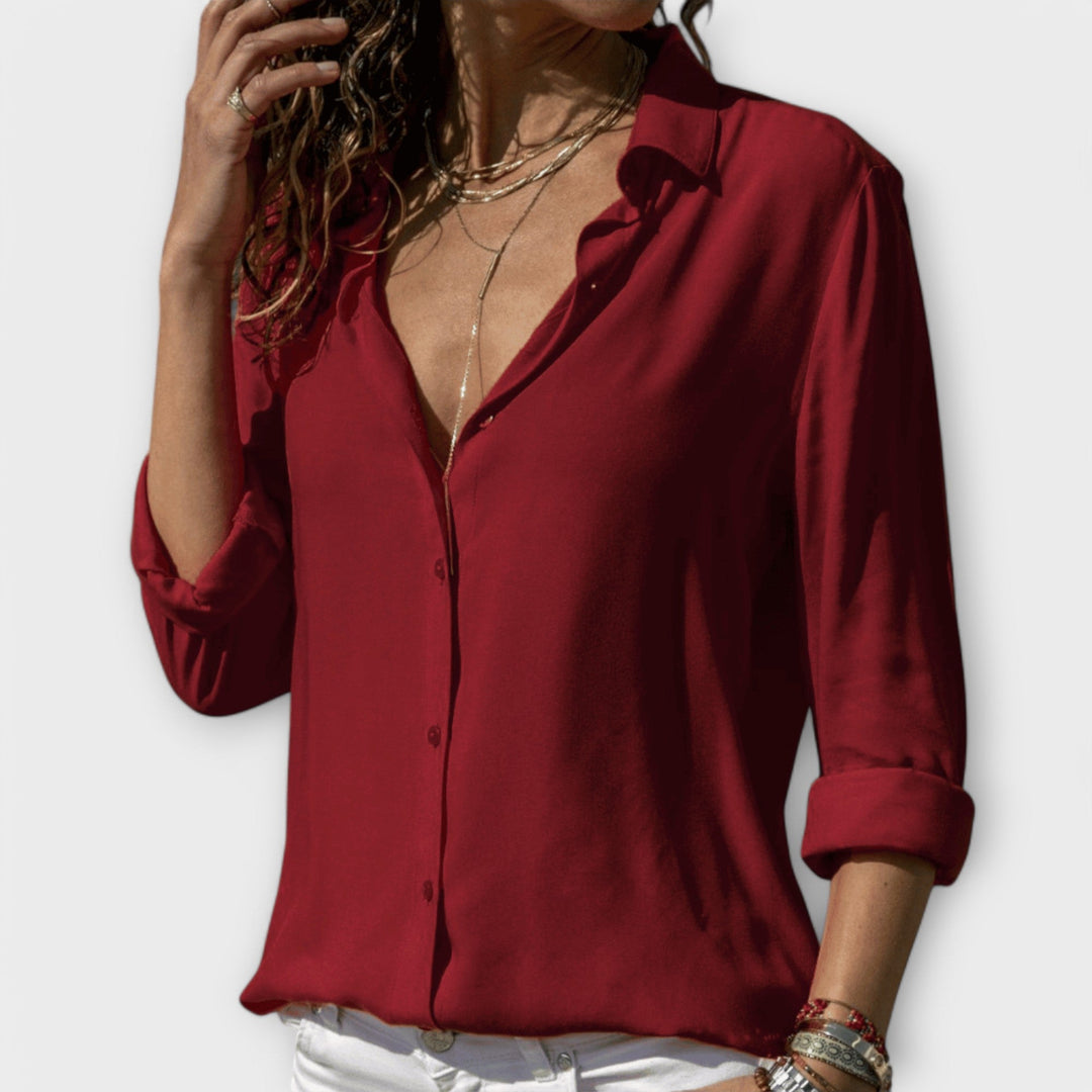 Clara | Elegant Comfort Blouse