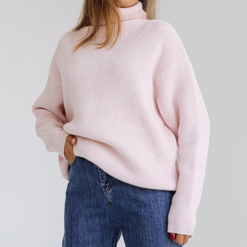 Verona | Chic high neck pullover