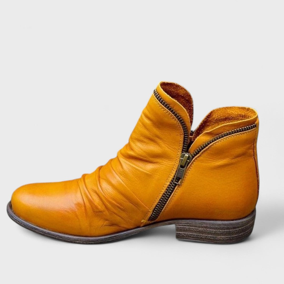 Agnes | Zip-Up Orthopaedic Ankle Boots