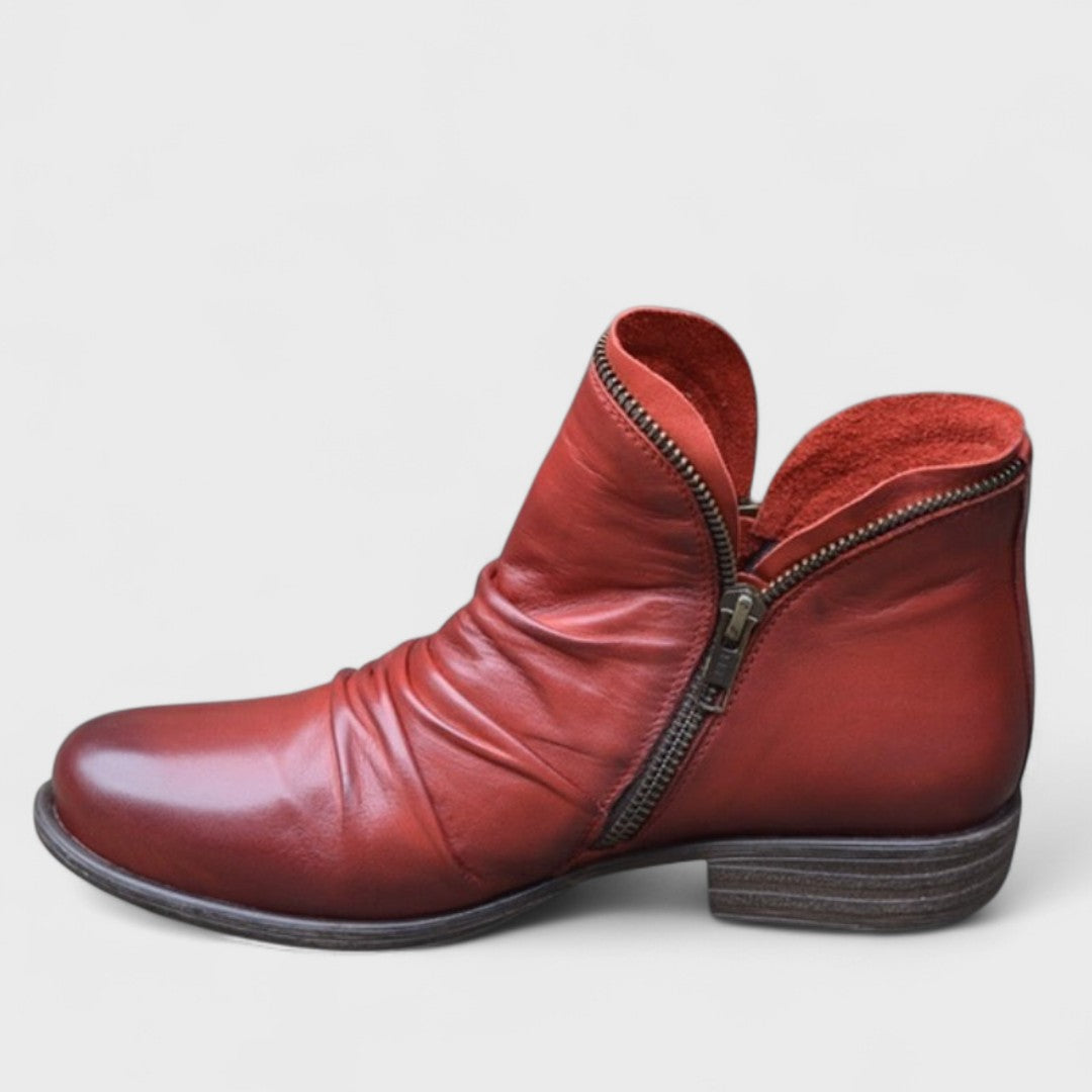 Agnes | Zip-Up Orthopaedic Ankle Boots