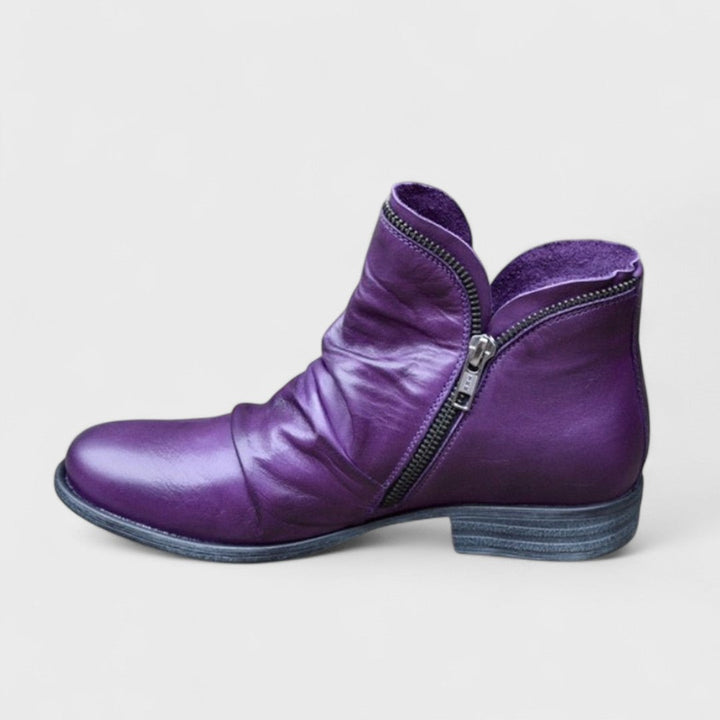 Agnes | Zip-Up Orthopaedic Ankle Boots