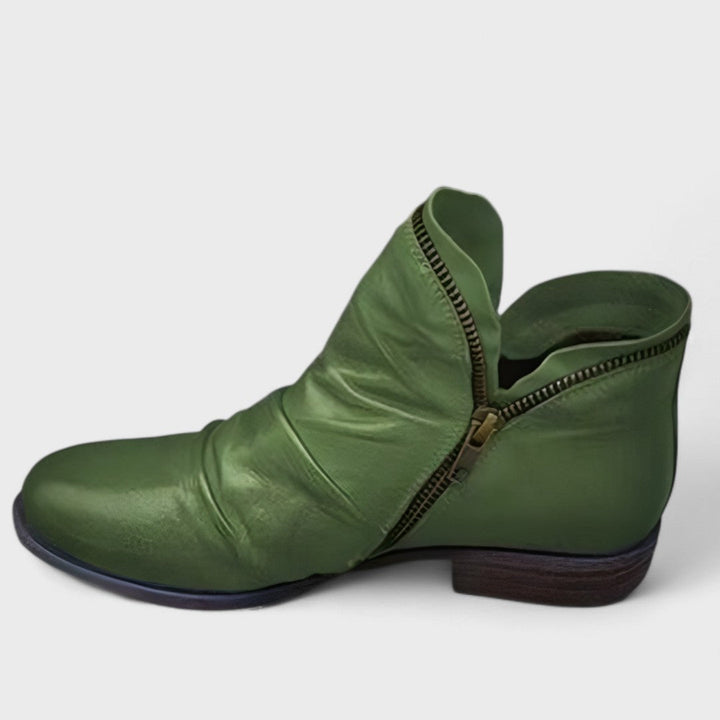 Agnes | Zip-Up Orthopaedic Ankle Boots