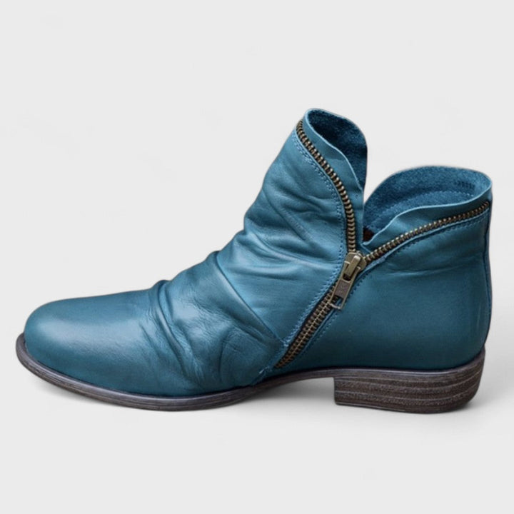 Agnes | Zip-Up Orthopaedic Ankle Boots