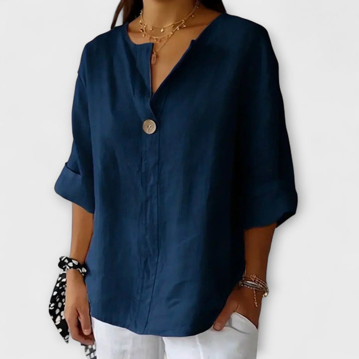 Sophie | Elegant V-Neck Blouse